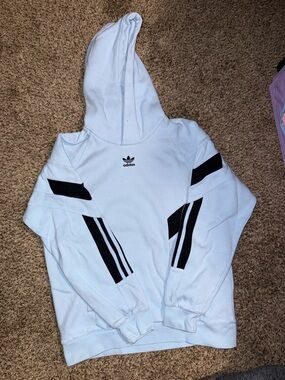 Adidas Light Blue Hoodie